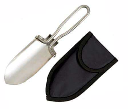 High Quality Thick Steel Folding Hand Shovel With Pouch