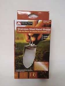 High Quality Thick Steel Folding Hand Shovel With Pouch