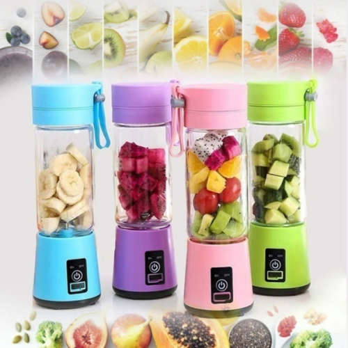 Mini USB Charging Portable Fruit Juicer Smoothie Maker Blender Juicing Cup