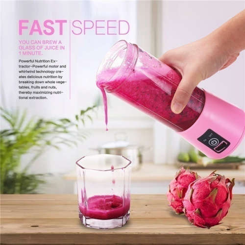 Mini USB Charging Portable Fruit Juicer Smoothie Maker Blender Juicing Cup