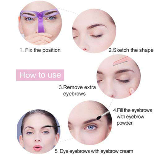 Eyebrow Stencils Kit
