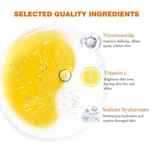 Disaar Organic Facial Serum - Vitamin C With Hyaluronic Acid