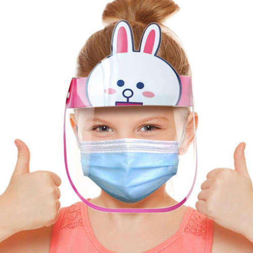 Kids PET Face Shield - Protects Eyes And Face From Saliva Splashes Than Transmit Viruses