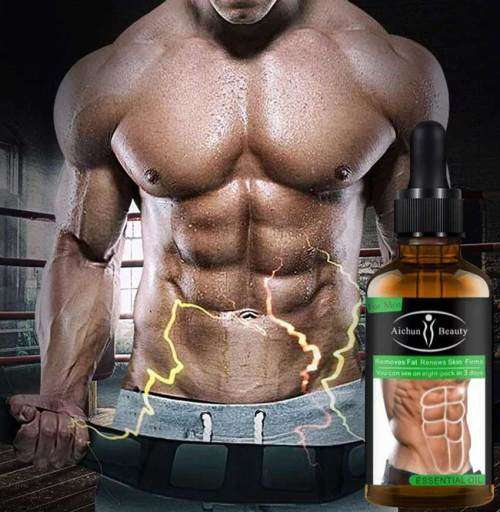 Eight Pack Abdominal Fat Burning Essential Oil
