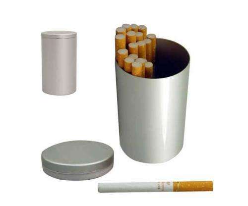 Aluminium Storage Cigge Cans - Don`t Expose Your Kids To Cigarette