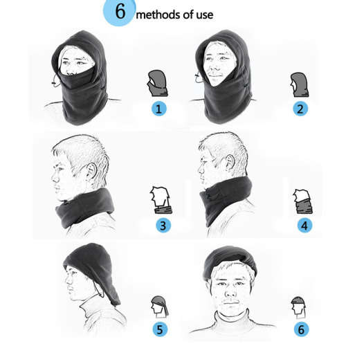 Beanies Hats for Men Bandana Neck Face Cover
