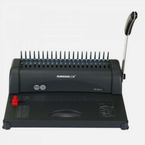 21 hole punch binding machine tender document 4 clip strip Comb Manual Binding Machine