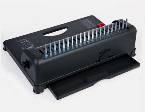 21 hole punch binding machine tender document 4 clip strip Comb Manual Binding Machine