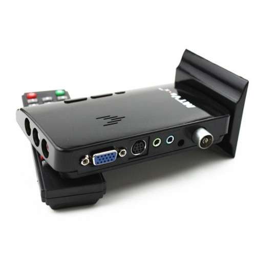 External LCD CRT VGA External TV Tuner PC BOX Receiver Speaker set top box with Remote Control