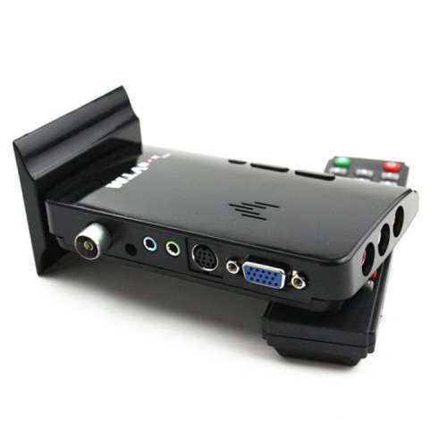 External LCD CRT VGA External TV Tuner PC BOX Receiver Speaker set top box with Remote Control