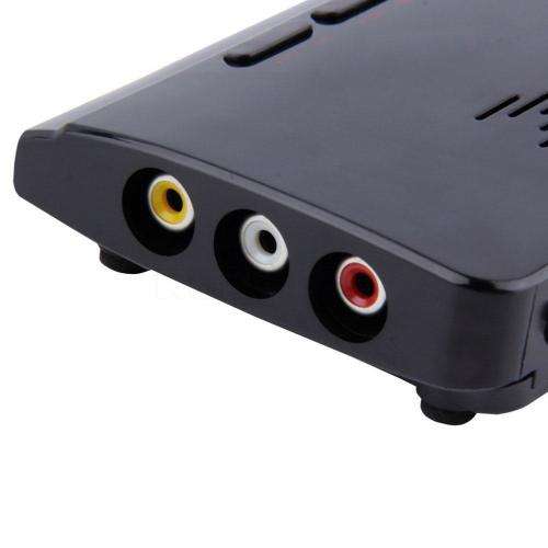 External LCD CRT VGA External TV Tuner PC BOX Receiver Speaker set top box with Remote Control