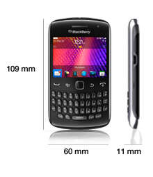 BlackBerry Curve 9360 Smartphone, Black