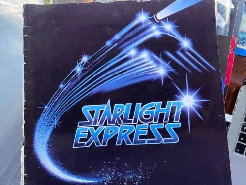 Programme for Starlight Express (1990) at the Apollo Victoria Theatre, London