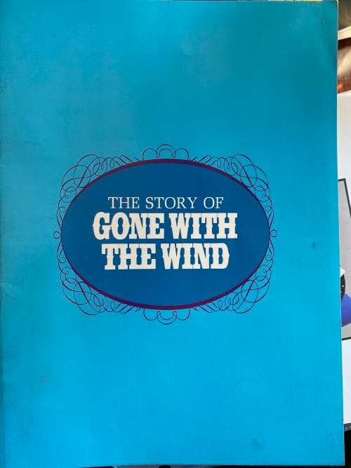 Film Programme for Gone with the Wind (1967 programme for film shot in 1939)