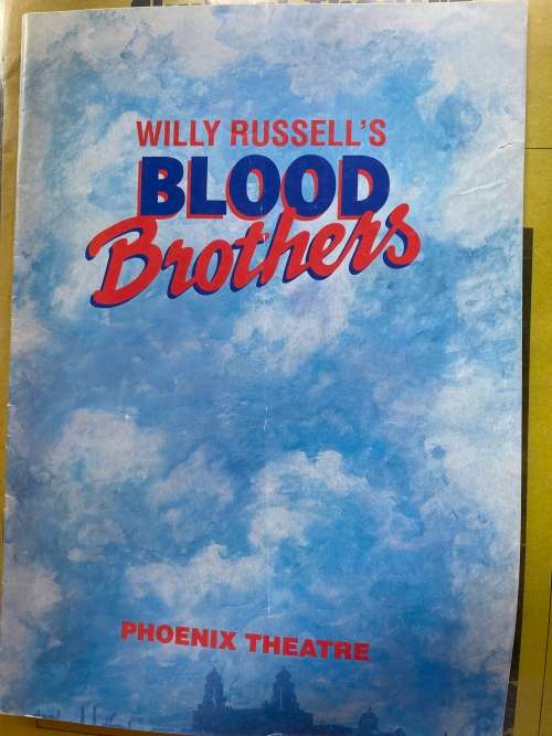 Small Programme for Blood Brothers (Phoenix Theatre, London) with Stephanie Lawrence