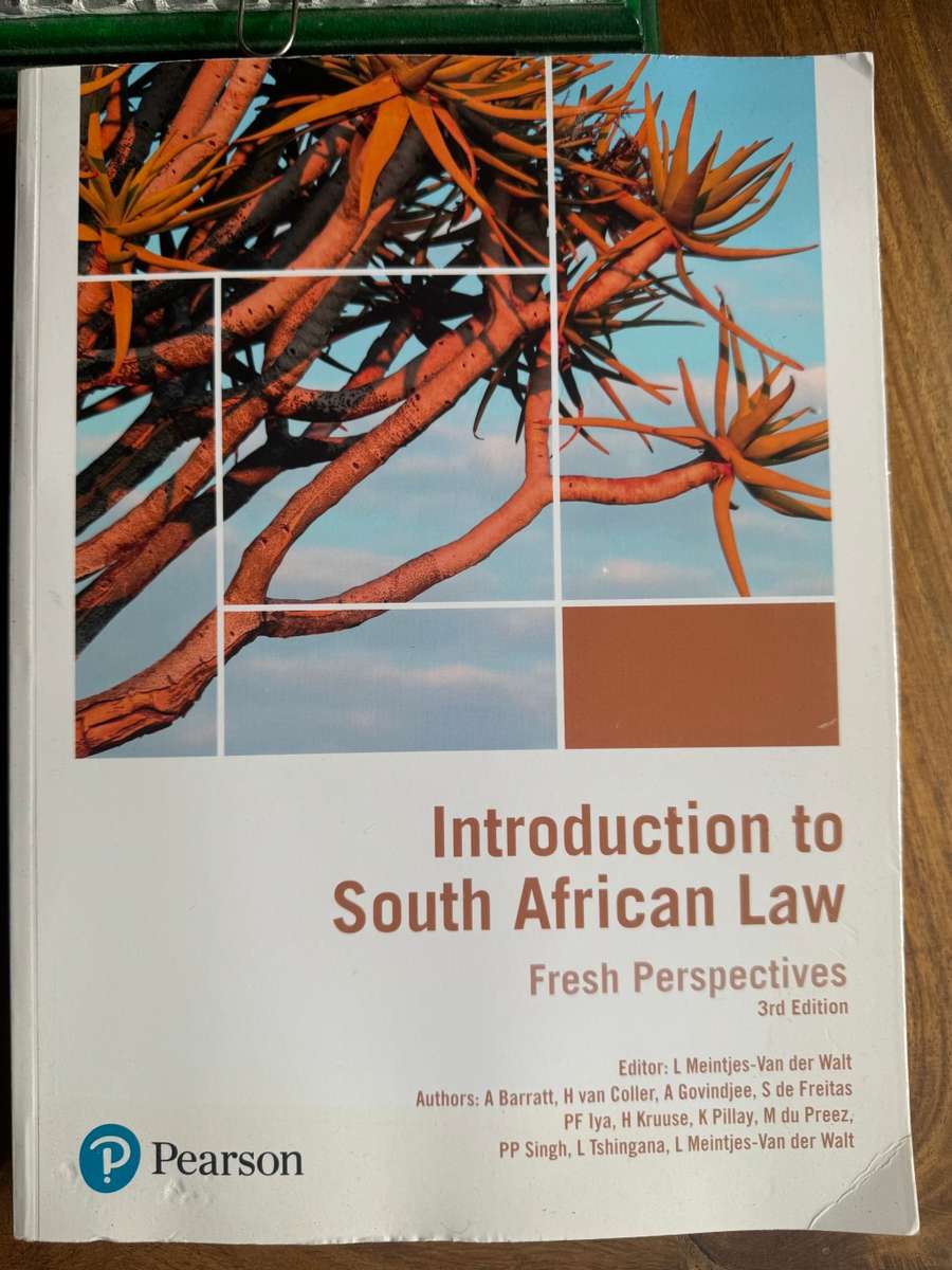 Introduction to South African Law - Fresh Perspectives 3rd edition