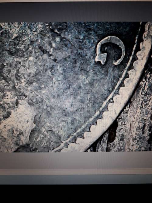 1860 britt farthing as is toothed obverse/ beeded reverse