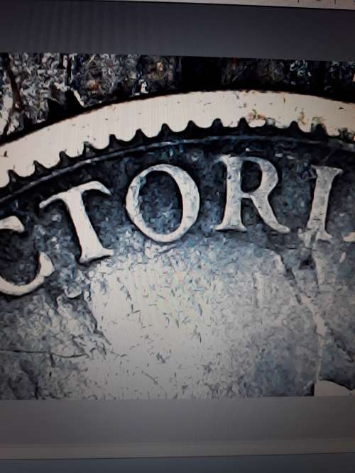 1860 britt farthing as is toothed obverse/ beeded reverse