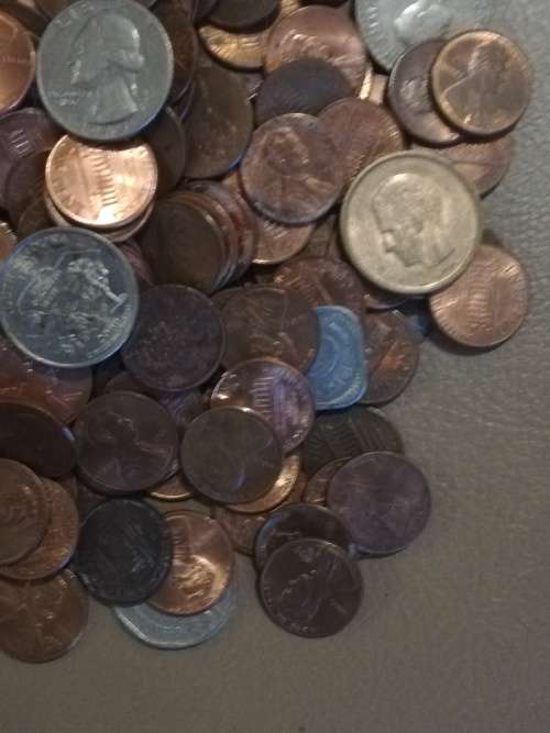 USA coins mixed