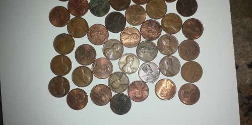 USA Lincoln cents  Mixed dates