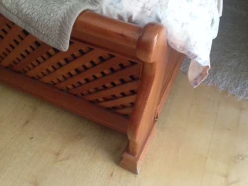 SLEIGH Bed Louis Philippe style