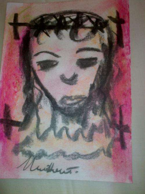 Christ on Cross By Father Claerhout with certificate