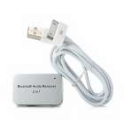 Bluetooth Audio Receiver w/ 30-Pin Connector + 3.5mm Jack for iPhone / iPad