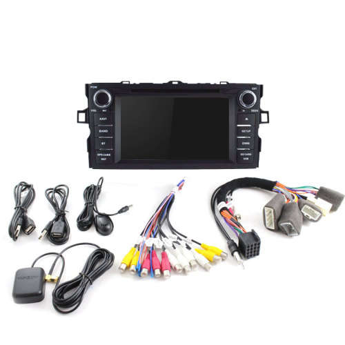 Toyota Auris 2008-2011 Double Din Radio 8 Inch Android 8.0 Radio with GPS and Rear View camera