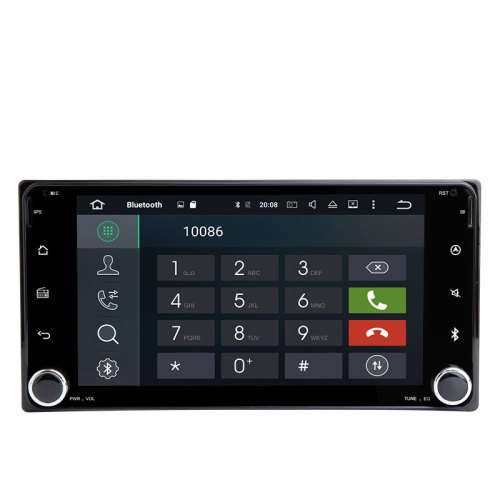 Toyota Hilux 2005-2014 Double Din Radio 8 Inch Android 8.0 Radio with GPS and Rear View camera