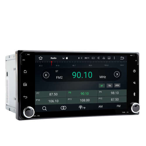 Toyota Hilux 2005-2014 Double Din Radio 8 Inch Android 8.0 Radio with GPS and Rear View camera