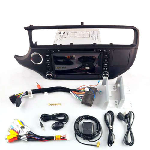 KIA RIO 2015 Double Din Radio 8 Inch Android 8.0 with GPS and Rear View camera