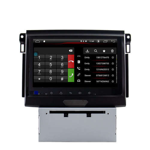 Ford Ranger 2017 to 2018 Double Din Radio 8 inch android 8.1 with GPS and Rear View camera