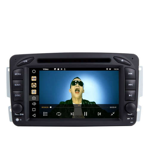 Mercedes Benz C Class W203 Double Din Radio 7 inch android 8.1 with GPS and Rear View camera