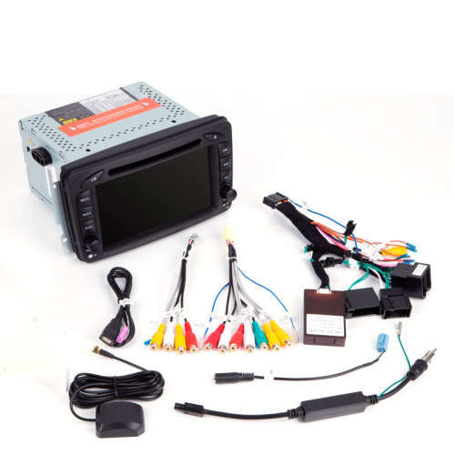 Mercedes Benz C Class W203 Double Din Radio 7 inch android 8.1 with GPS and Rear View camera