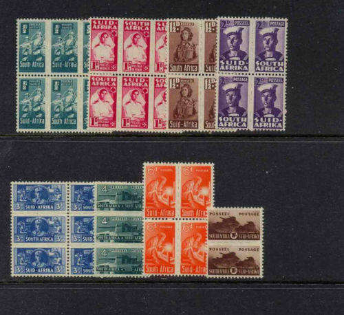 ***SOUTH AFRICA 1942-44 SMALL WARS SET IN UNITS MINT CV R480.00!!!SEE SCAN FOR DETAILS!!!