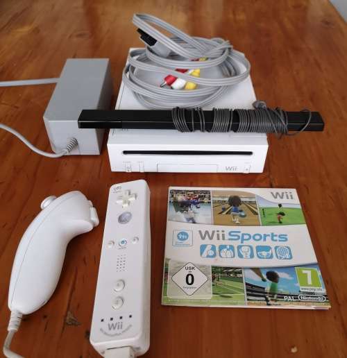 Nintendo Wii Bundle Including Wii Sports Game