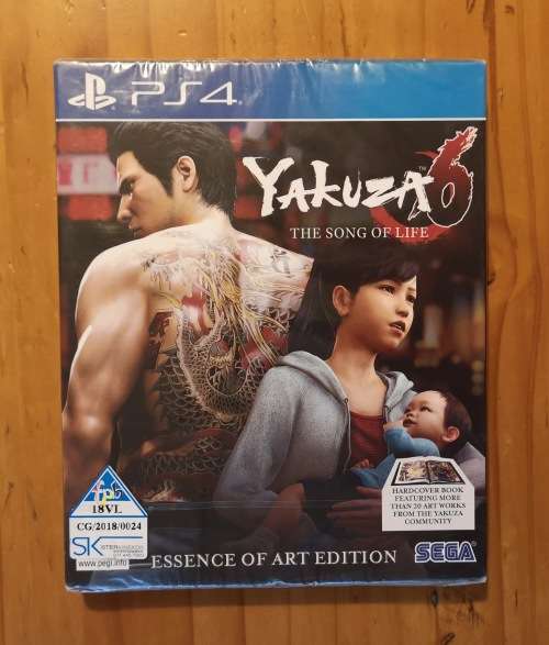 Yakuza 6 The Song of Life Essence of Art Edition - PS4 - New Sealed