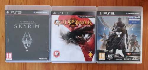 PS3 Super Slim Console 500GB with OEM Controller and 3 Games