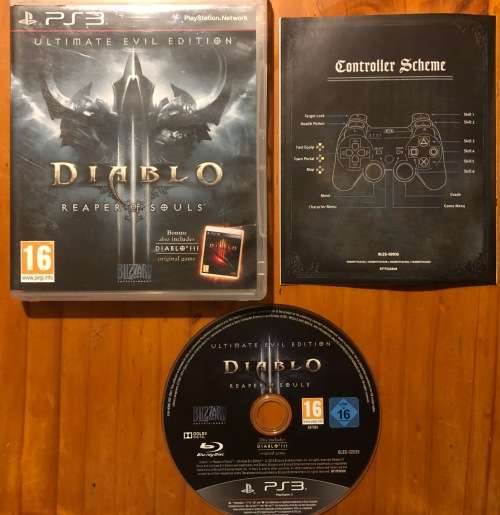 Diablo III Reaper of Souls Ultimate Evil Edition - PS3 - Complete