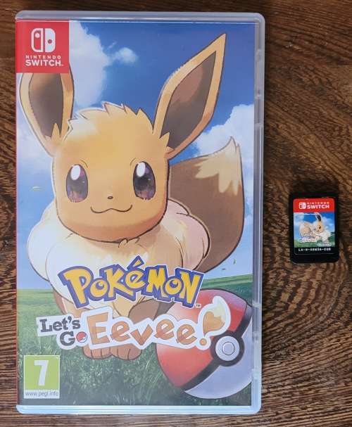 Pokemon Let`s Go Eevee - Switch - Complete