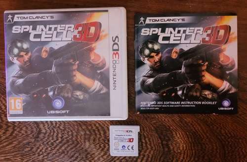 Tom Clancy`s Splinter Cell 3D - 3DS - Complete
