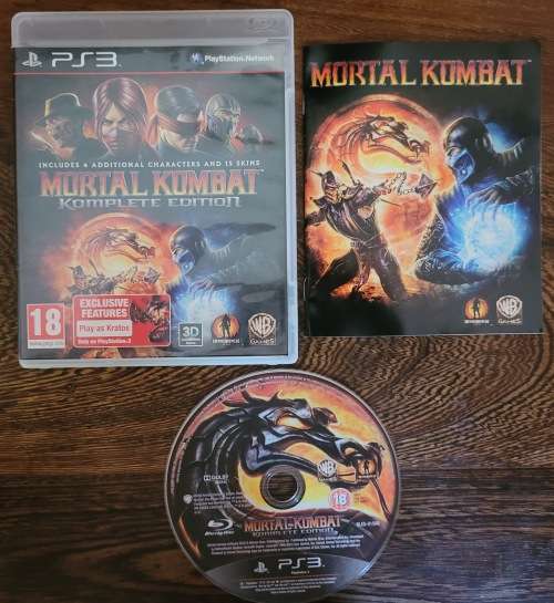 Mortal Kombat Komplete Edition - PS3 - Complete