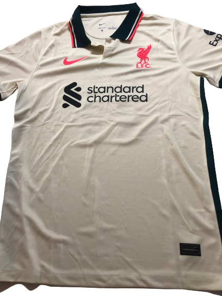 Liverpool Football Jersey Away Kit Salah Large