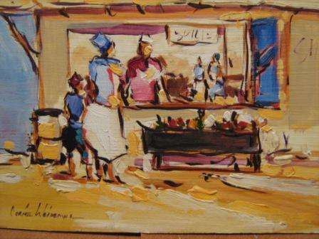 winter sale !! CORNE WEIDEMAN ( 30x20cm ) big bargain for art lovers!!!