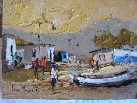 winter sale !! CORNE WEIDEMAN ( 30x20cm ) big bargain for art lovers!!!