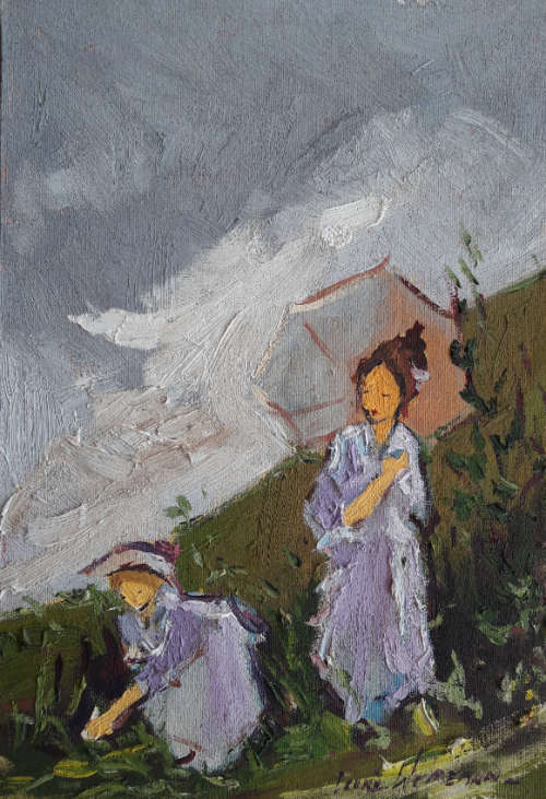 "ALERT!  drastic price increase soon!!" CORNE WEIDEMAN ( 30x20cm ) big bargain for art lovers!!!