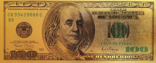 WOW ! "Pure Gold Banknotes"  -  Only 1000 sets made !! "A Great Hobby; Collect Rare Notes and Coins"