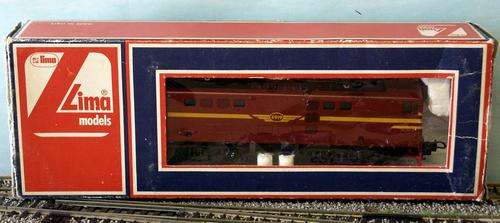 HO Gauge Lima SAR 5E Red dummy loco. New Boxed