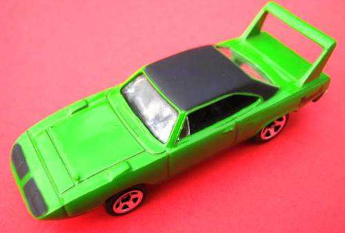 MINT PLYMOUTH "SUPERBIRD" BY MATTEL HOTWHEELS FROM MALAYSIA. NOT LESNEY OR DINKY.