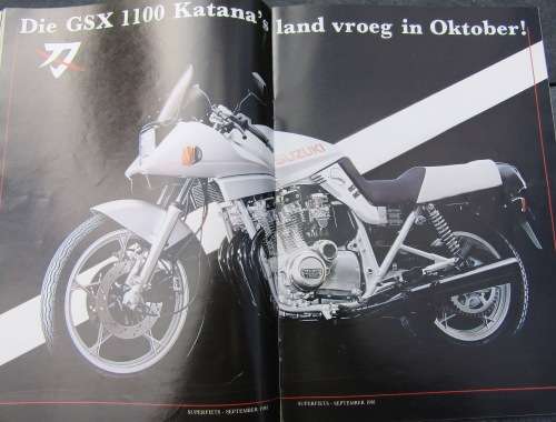 RARE AFRIKAANS SEPTEMBER 1981 `SUPERFIETS` MAGAZINE ABOUT THE GOLDEN AGE OF MOTORCYCLES IN RSA.